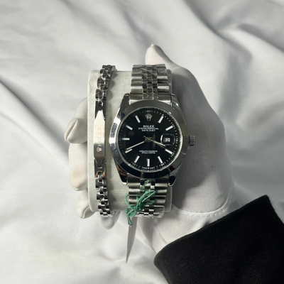 Rolex Date-just avec bracelet