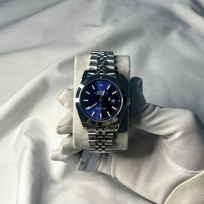 Rolex Date-Just bleu