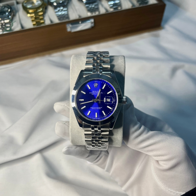 Rolex Date-Just bleu