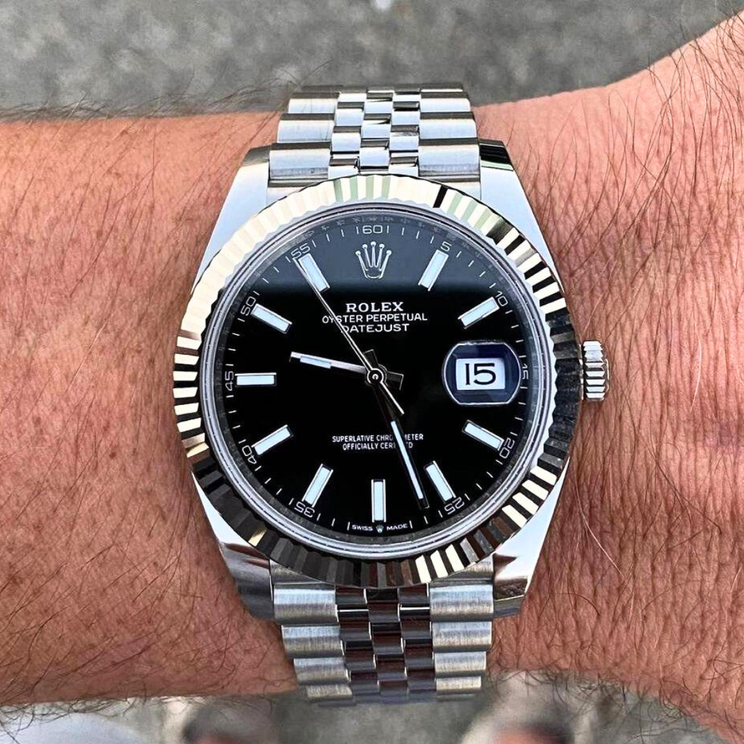 Rolex Date-Just Noir