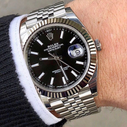 Rolex Date-Just Black