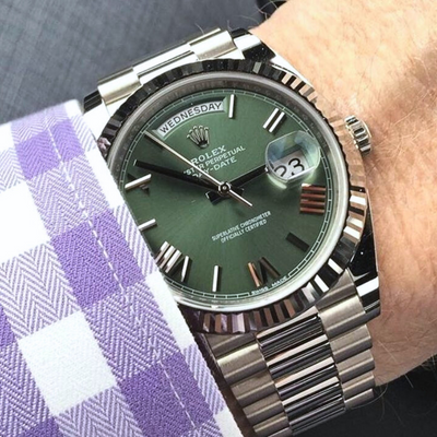 Rolex Day-Date in Green