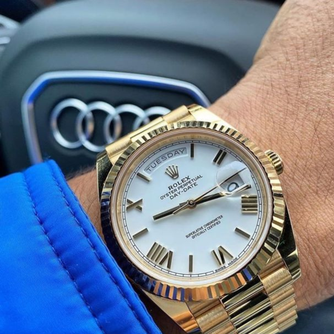 Rolex Day-Date in White Gold