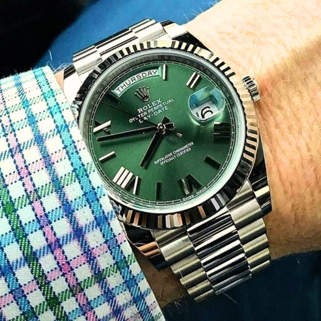 Rolex Day-Date in Green