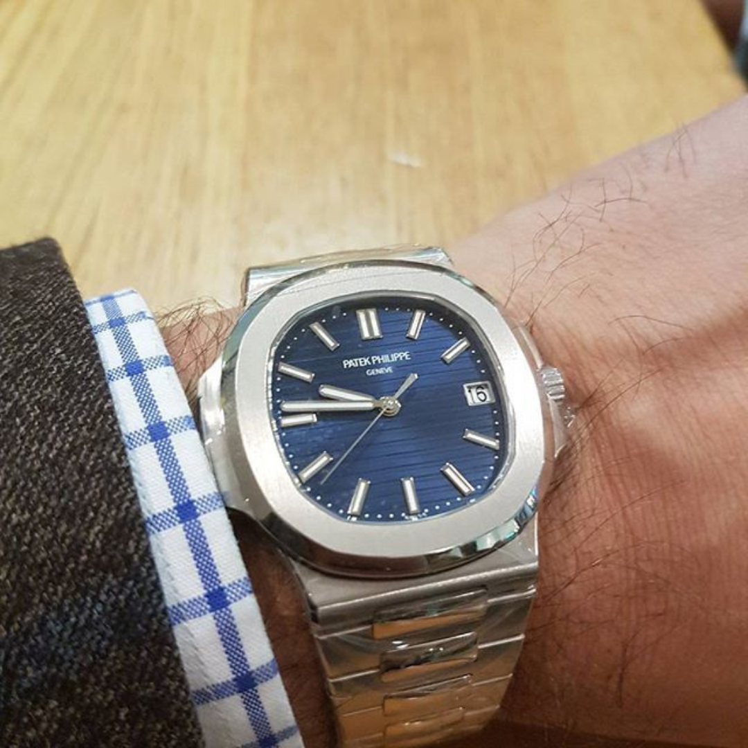 Patek Phillipe bleu pour homme