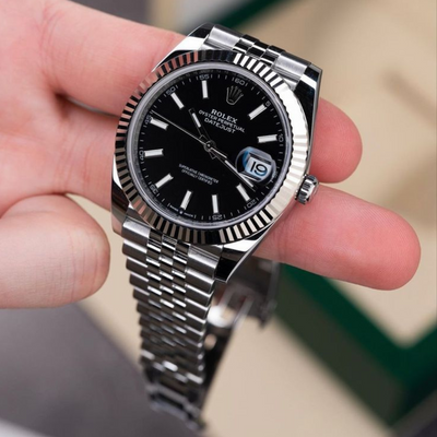 Rolex Date-Just Noir