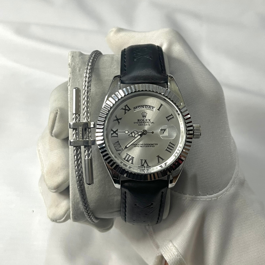 Rolex X Bracelet (Hermes) .
