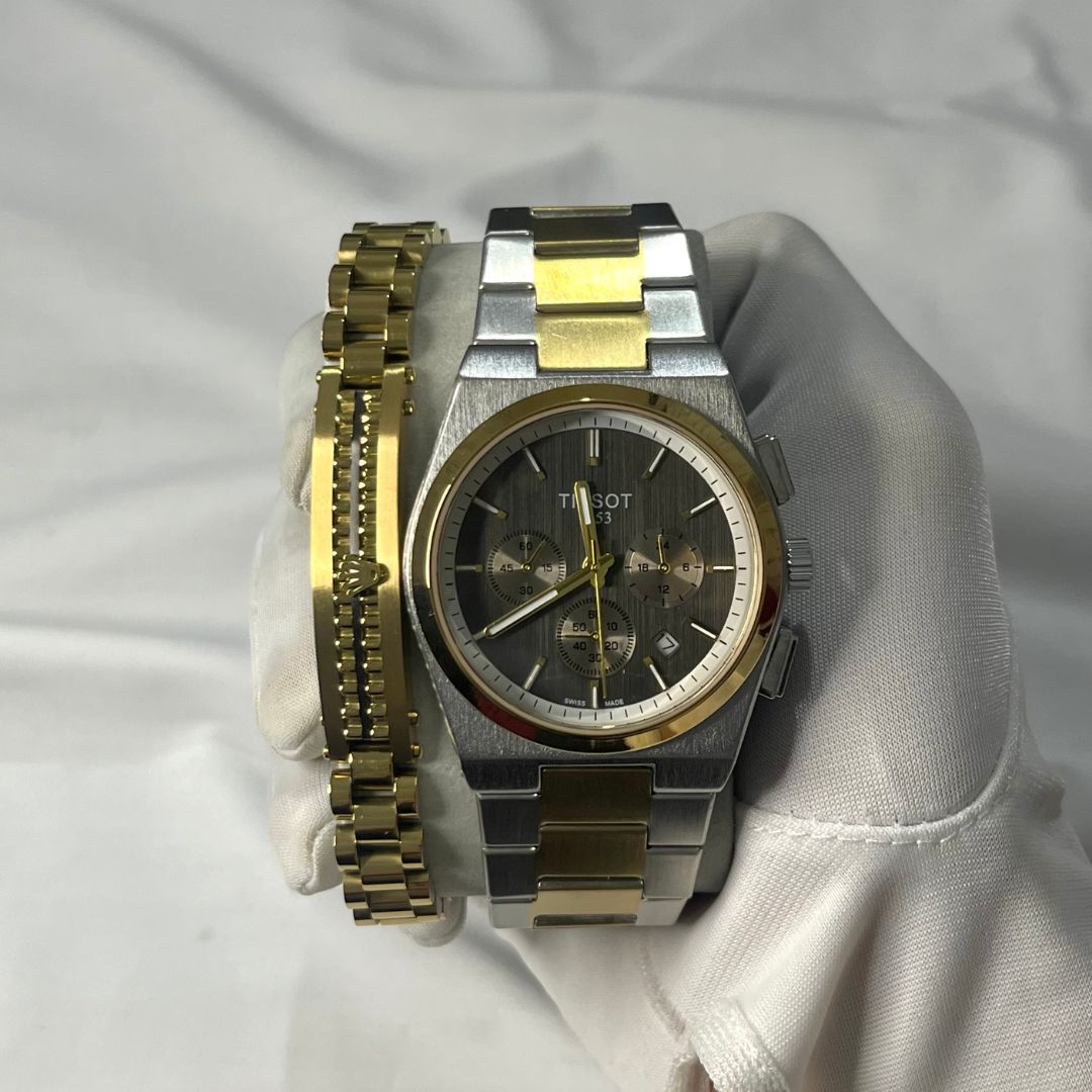 TissoT CHRONOGRAPH Et Bracelet Rolex (PRIME)